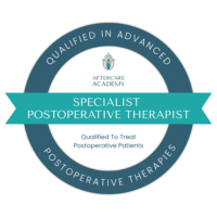 Formations 2 Badge de certification pour une formation en Angleterre : Advanced MLD & Treatment protocol for easthetic surgery clients